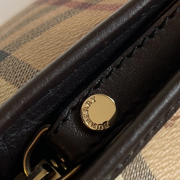 BURBERRY Authentic Coated Canvas Crossbody Bag - Picture 14 of 14